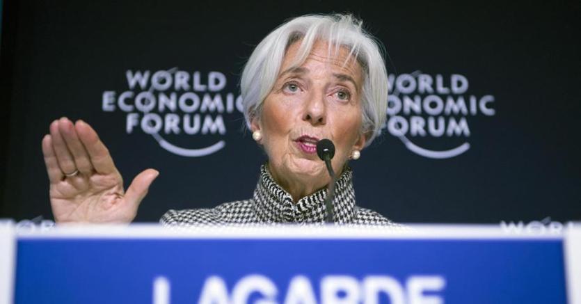 Il direttore generale dell’Fmi, Christine Lagarde